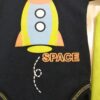 Set de 3 piezas para niño: pañalero, playera, pantalón "Space" - Imagen 2